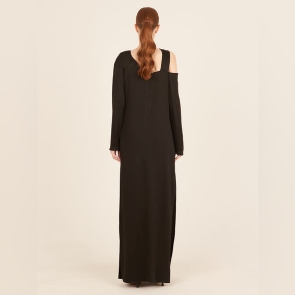 NWT Silvia Tcherassi Turin Maxi Gown Dress Black sz XS - Picture 3 of 6